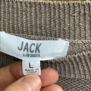 Jack by BB Dakota Gray-Taupe Crew Neck Sweater
Sold out